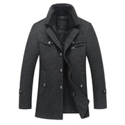 Herren Winterjacke Mit Reißverschluss | Langarm