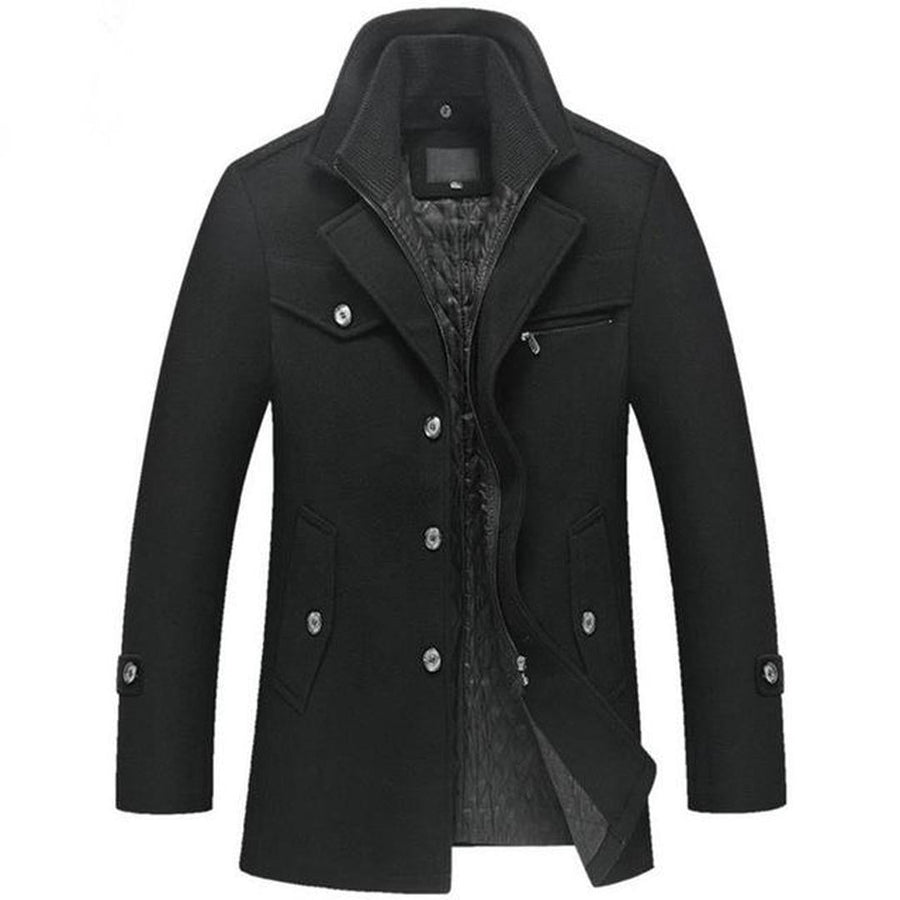 Herren Winterjacke Mit Reißverschluss | Langarm