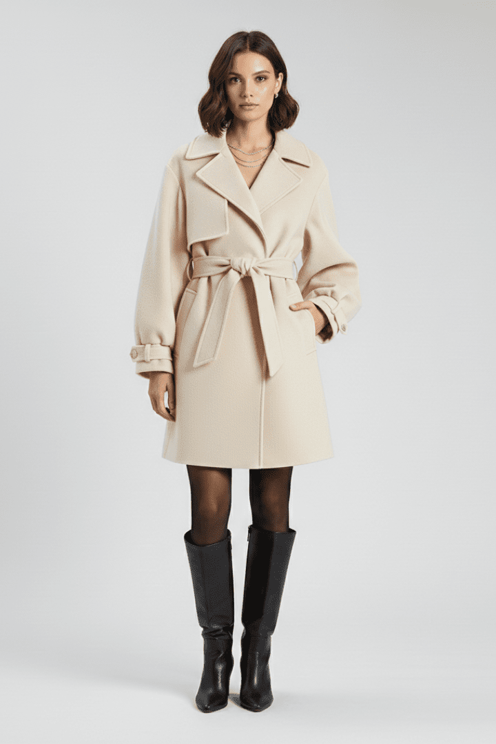 Trenchcoat Damen mit Taillengürtel