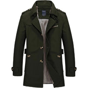 Trenchcoat Herren Klassisch mit Reverskragen