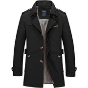 Trenchcoat Herren Klassisch mit Reverskragen