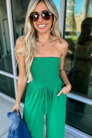 IRMGARD - SCHULTERFREIER JUMPSUIT