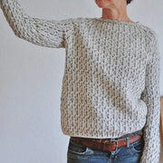 Emelie | Schicker Pullover in Grau für jeden Anlass