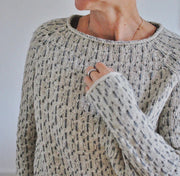 Emelie | Schicker Pullover in Grau für jeden Anlass