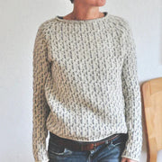 Emelie | Schicker Pullover in Grau für jeden Anlass