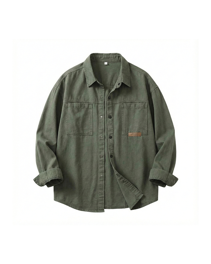 Georg | Vintage Vibe Hemd mit klarer Silhouette