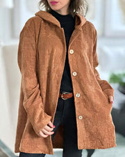 Übergangsjacke Damen mit Kapuze