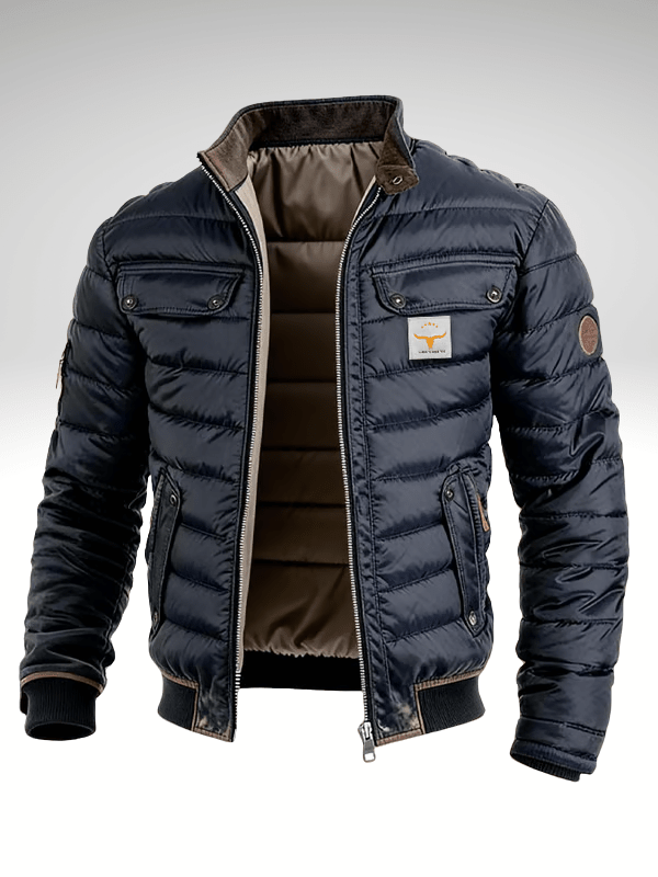 Übergangsjacke Herren Marineblau