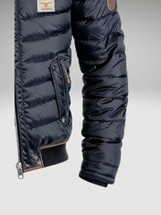 Übergangsjacke Herren Marineblau
