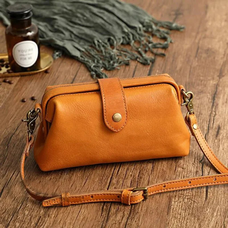 Umhängetasche Damen im Vintage-Stil