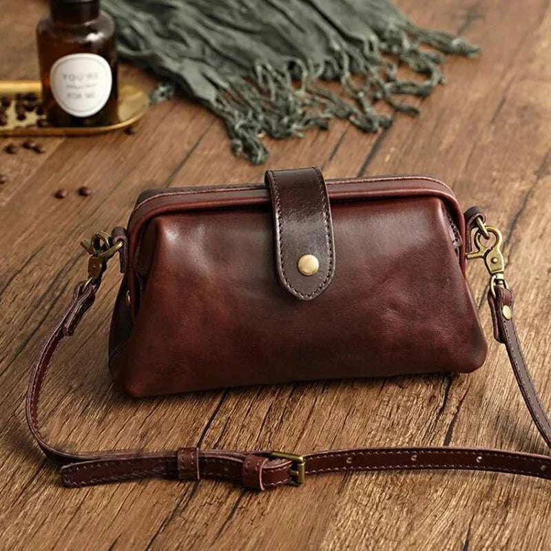 Umhängetasche Damen im Vintage-Stil