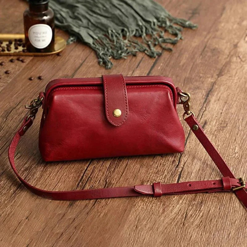 Umhängetasche Damen im Vintage-Stil
