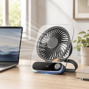 USB Ventilator mit Akku und Nachtlicht