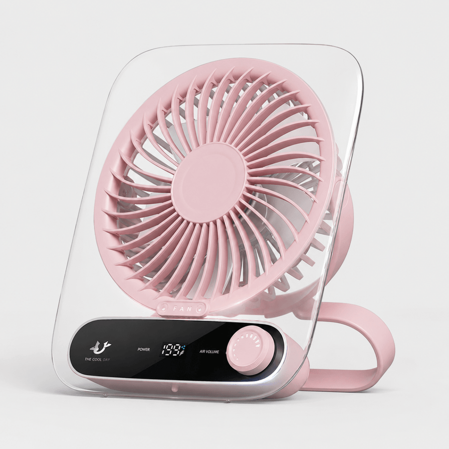 USB Ventilator mit Akku und Nachtlicht