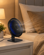 USB Ventilator oszillierend leise für Schreibtisch