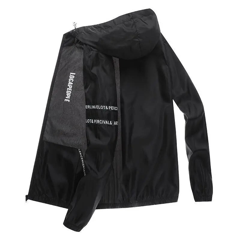 Heidi-Mode | Leichte Sommerjacke für Männer mit Langen Ärmeln und Uv-Schutz