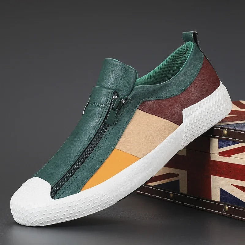 Felix | Herren Leder Slip-Ons in zeitloser Silhouette