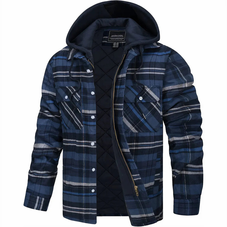 AREND™ / WARME HERRENJACKE AUS HOCHWERTIGER WOLLMISCHUNG