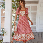 Elegantes Langes Kleid für Damen im BOHO-Stil