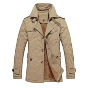 Adalbert® | Eleganter gepolsterter Trenchcoat