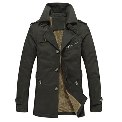 Adalbert® | Eleganter gepolsterter Trenchcoat