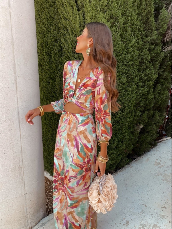 Danika | Elegantes Kleid mit Cut-Out