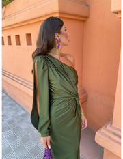Alaysia  | Elegantes schwarzes Sommerkleid