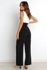 Damen Leinenhose Mit Hoher Taille | Stilvoll