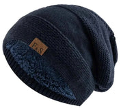 Warme Strickmütze