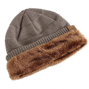 Warme Strickmütze