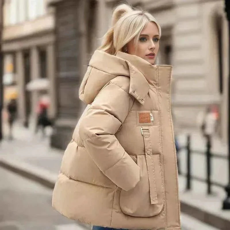 Warme Winterjacke