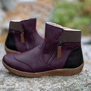 Marlene | Wasserdichte Stiefel Damen Leder Knöchelhoch Komfort