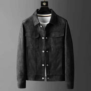 Wildlederlook Jacke Herren