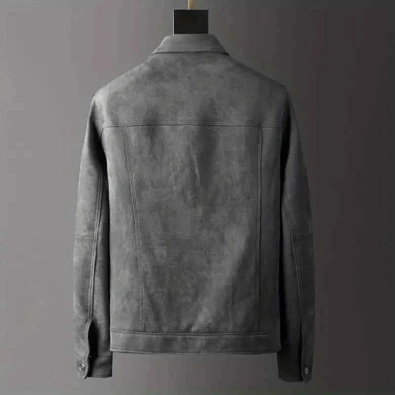 Wildlederlook Jacke Herren