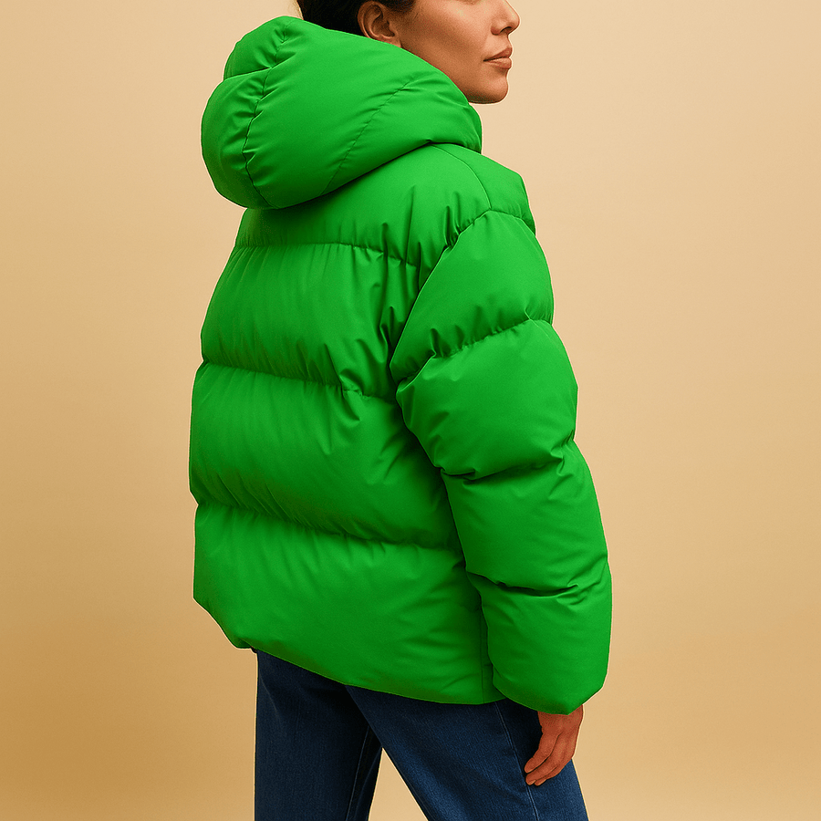 Winterjacke Damen Puffer mit Stehkragen
