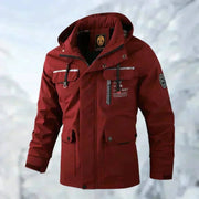 Winterjacke Herren mit Kapuze und Taschen