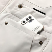 Winterjacke Herren mit Kapuze und Taschen