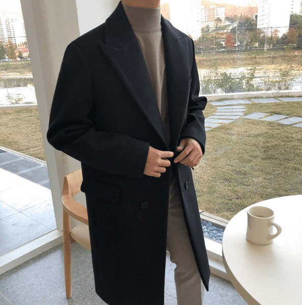 Wintermantel Herren Lang