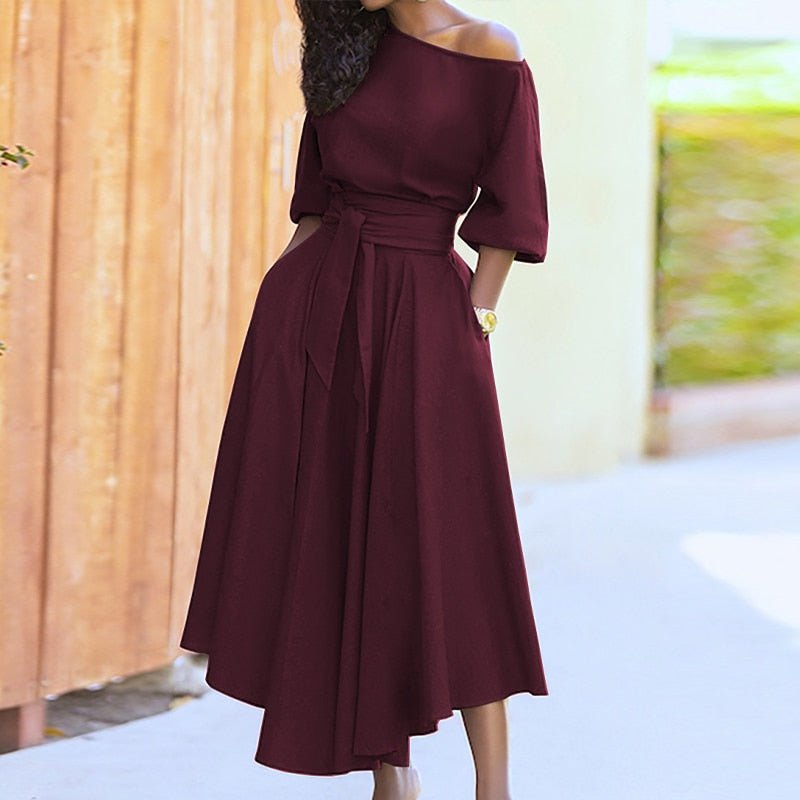 Elegantes Damen A-Linien Kleid für vielseitige Anlässe
