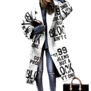 Daniela | Damen Winter-Mantel Lang Oversize aus Wolle