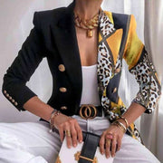 Heidi-Mode | Blazer mit stilvollen Drucken für Damen schicke Kleidung