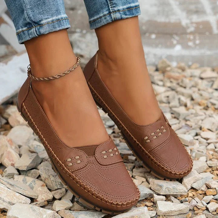 Damen Orthopädische Flats – Komfort & Stützung täglich