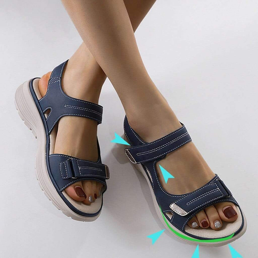 Nally - Orthopädische Sandalen für Damen – verstellbare Riemen für optimalen Komfort