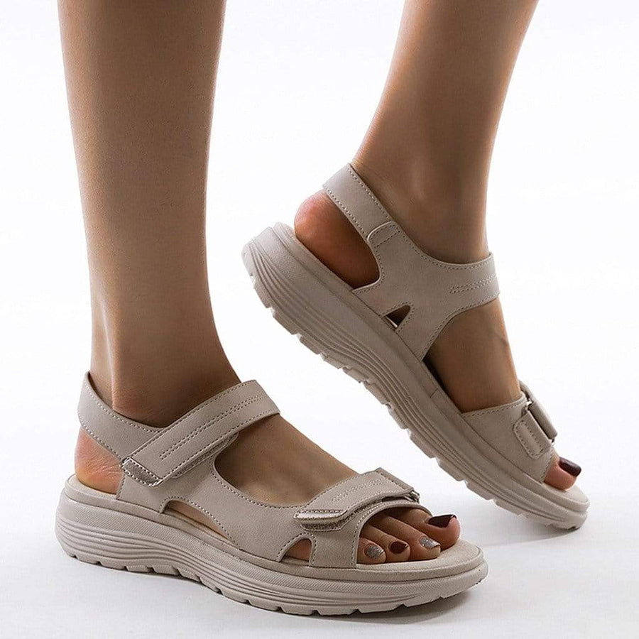 Nally - Orthopädische Sandalen für Damen – verstellbare Riemen für optimalen Komfort