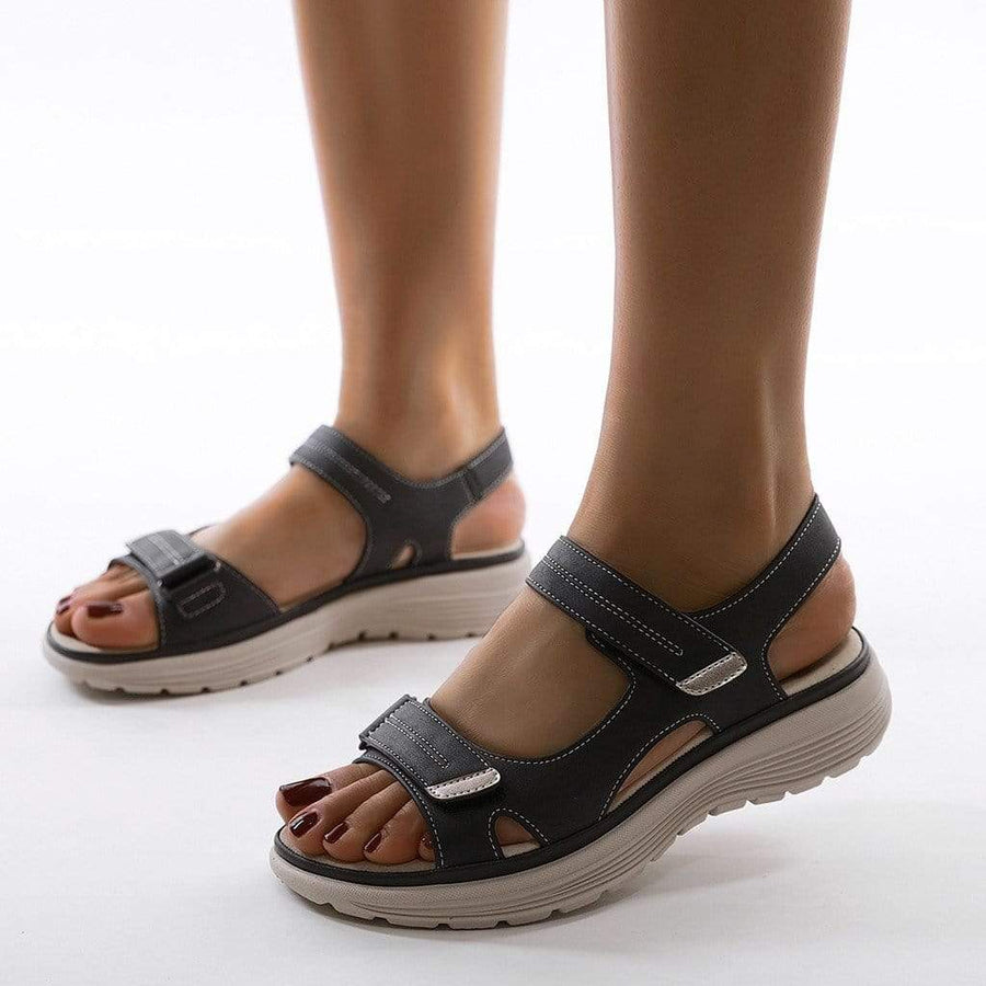 Nally - Orthopädische Sandalen für Damen – verstellbare Riemen für optimalen Komfort
