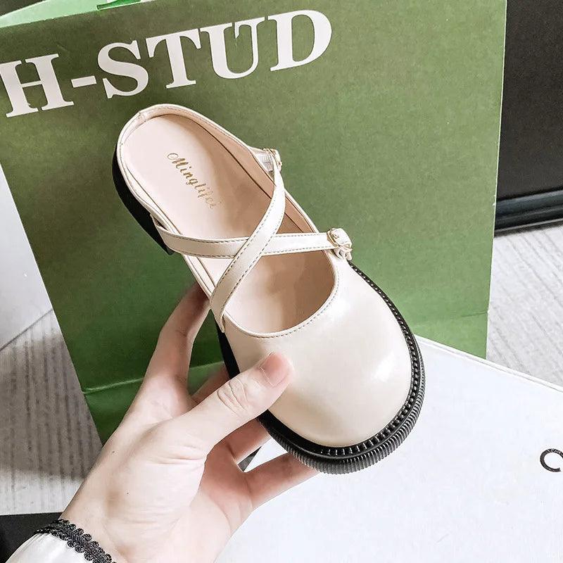 Miranda - Mary Jane Pumps mit schickem Riemen