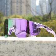 FlashLens – Sonnenbrille Mit Einem Schild Und Spiegelglas