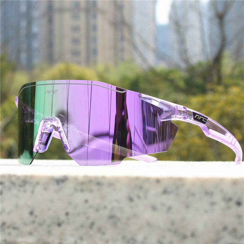 FlashLens – Sonnenbrille Mit Einem Schild Und Spiegelglas