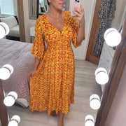 Lässiges V-Ausschnitt Sommerkleid – Leicht & Bequem