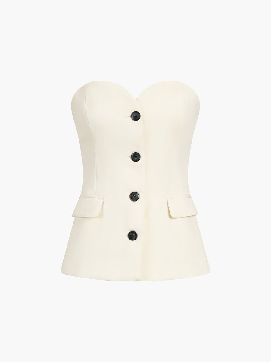 Veronika | Korsett Tube Top mit zweiteiligem Set